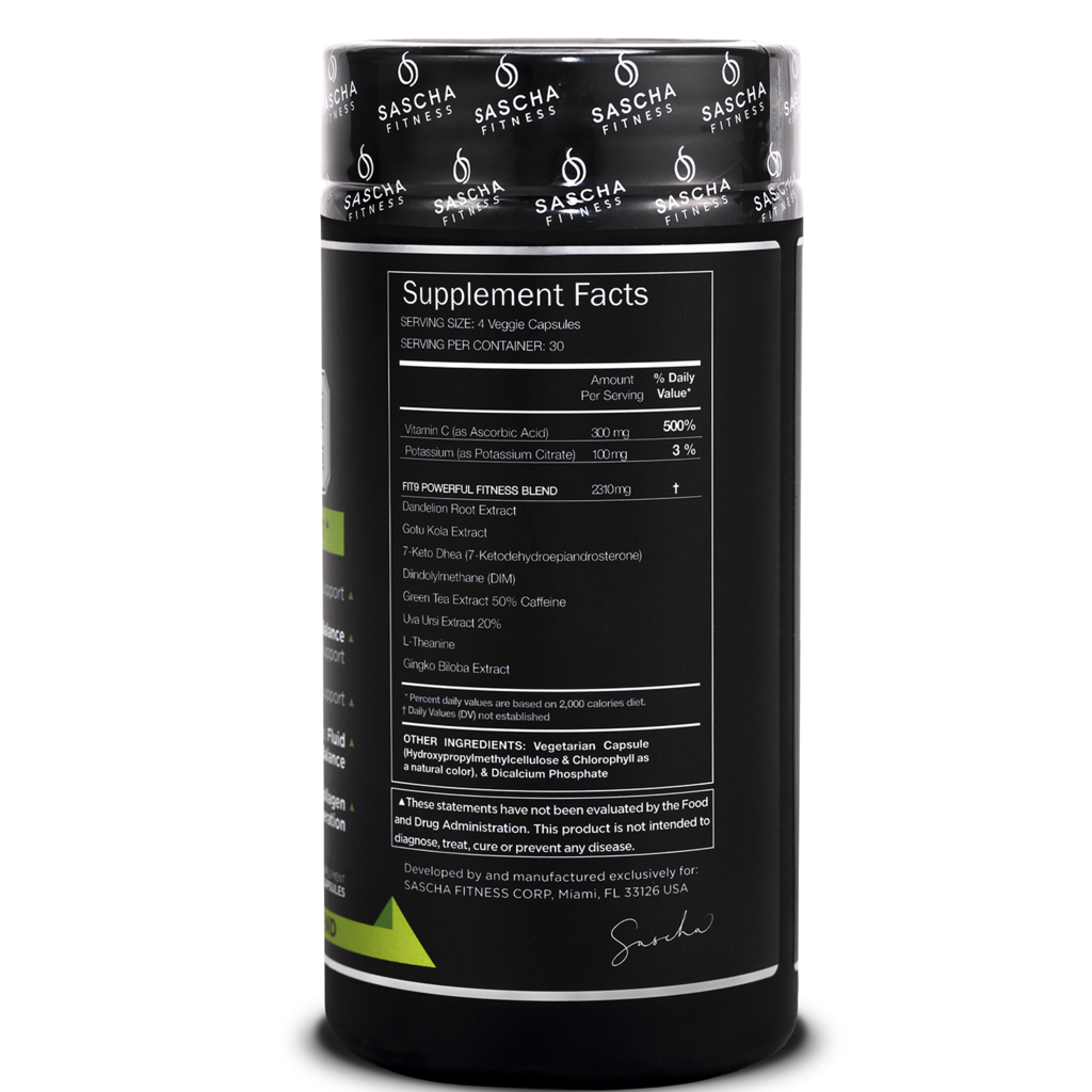 FIT 9 120 CAPSULAS SASCHA FITNESS - Imagen 3