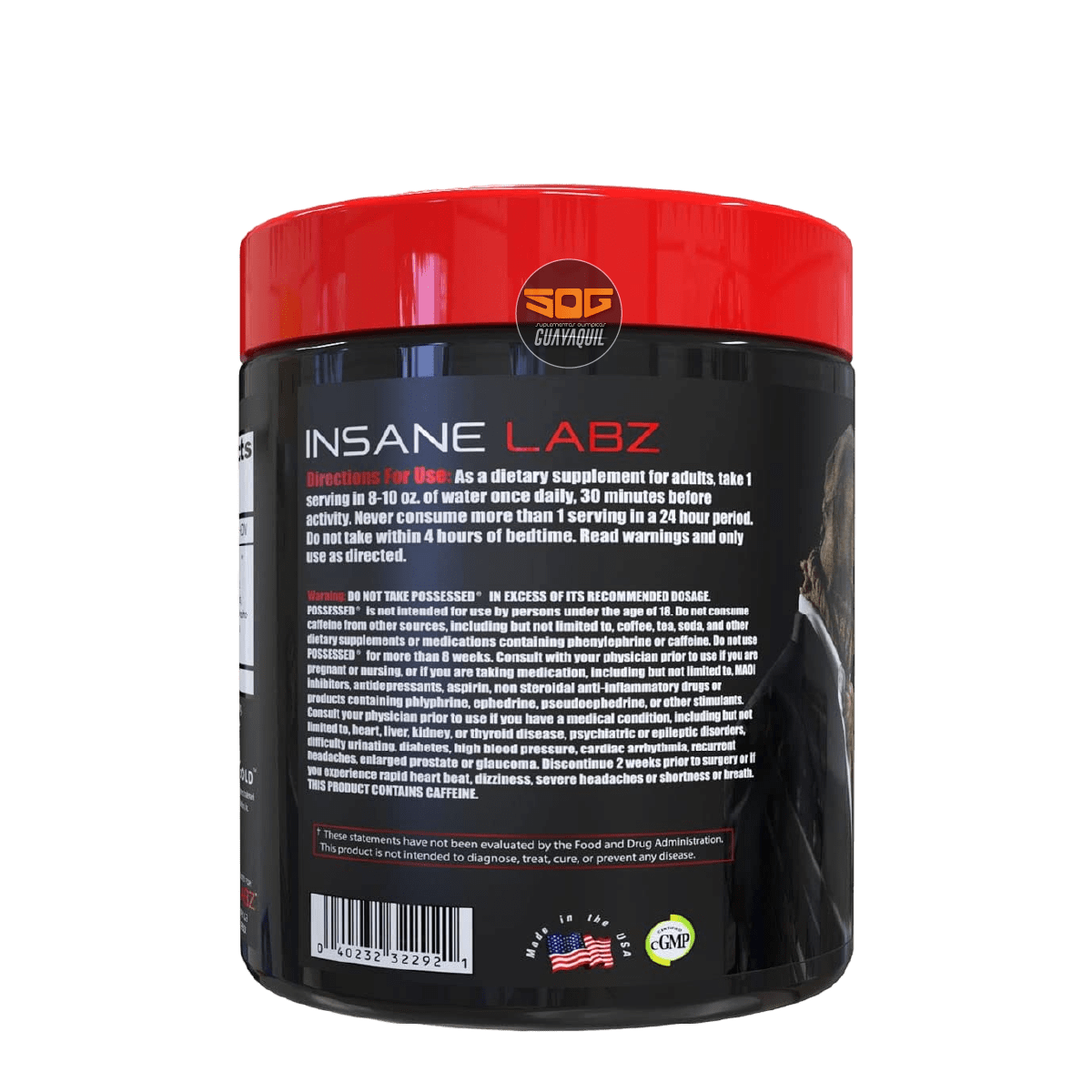 BETA ALANINA 30 SERV INSANE LABZ - Imagen 2