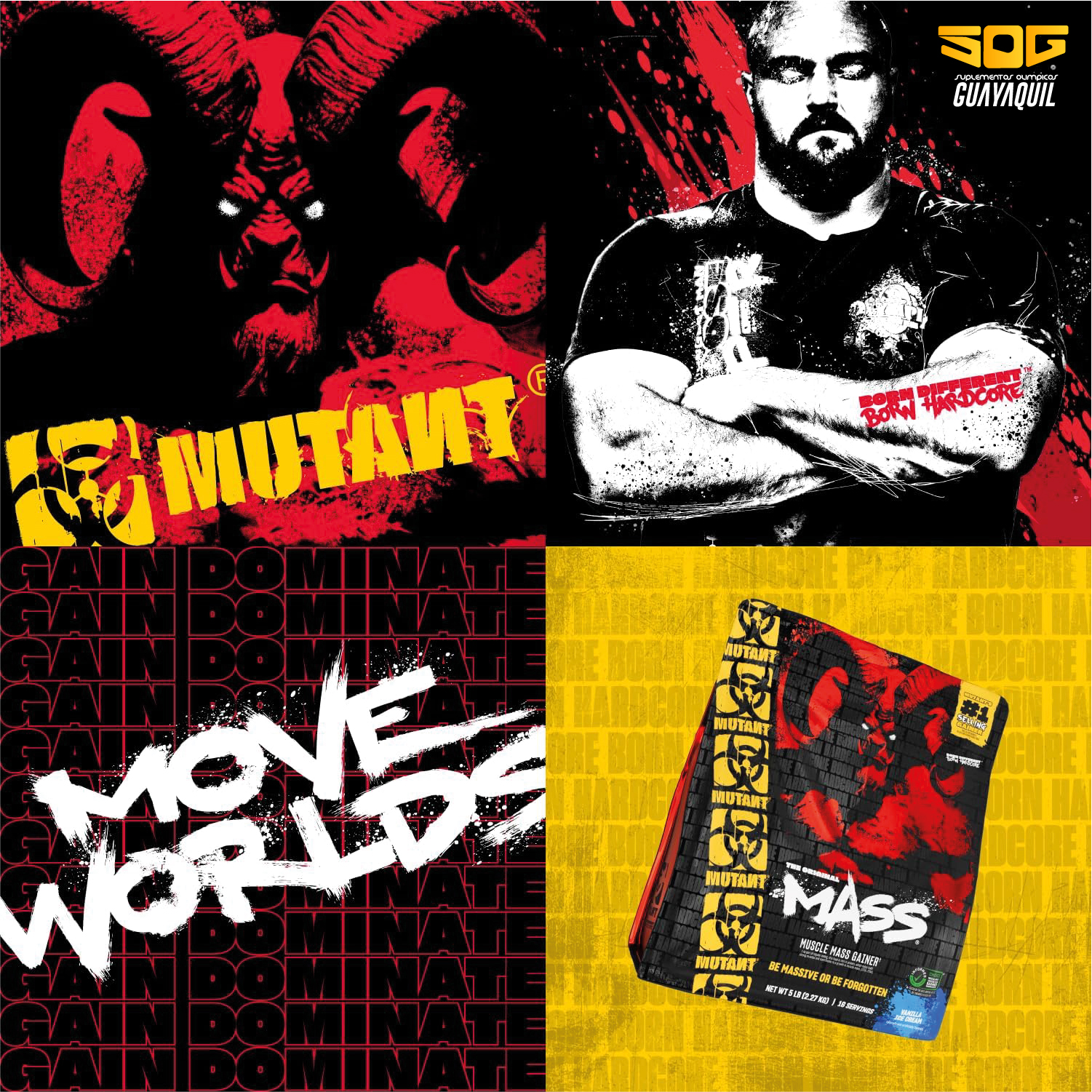 GANADOR DE MASA MUTANT MASS XTREME 20 LB - Imagen 8