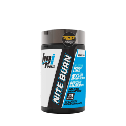 BPI SPORTS NITE BURN QUEMADOR DE GRASA NOCTURNO 30 CÁPSULAS
